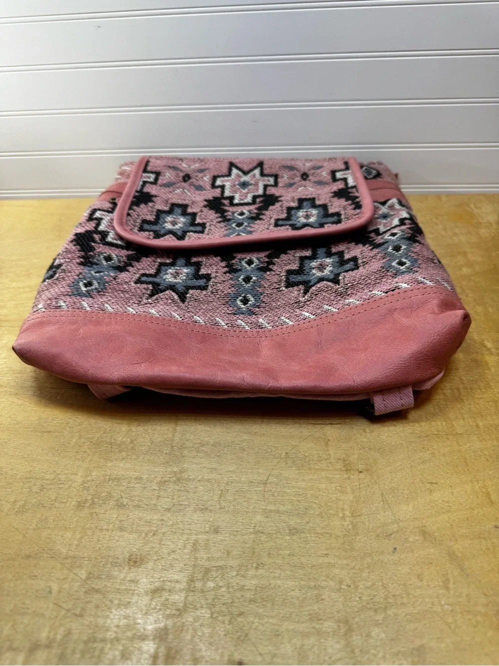 Myra Bag Suzanna Trail Geometric Woven Pink Western Patterned Women’s Backpack